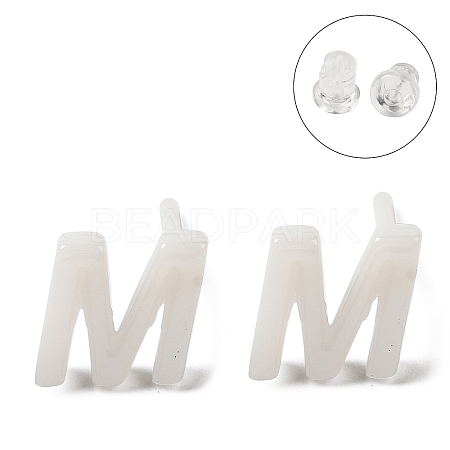 Hypoallergenic Bioceramics Zirconia Ceramic Stud Earrings EJEW-F340-04M-1
