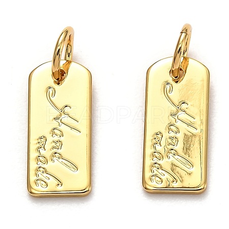 Brass Charms KK-B028-02G-1