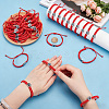 6Pcs Waxed Polyester Cord Bracelets BJEW-WA00002-3