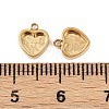304 Stainless Steel Pendant Cabochon Settings STAS-A194-05G-G-3