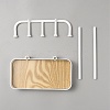Plastic Earring Display Stands EDIS-WH0016-063B-2