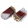 Natural Agate Pendants G-Q998-039D-3