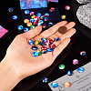 60Pcs 15 Style Glass Cabochons GLAA-TA0001-76-7