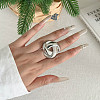 304 Stainless Steel Finger Rings FS-WGE331D-22-1