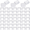 100Pcs Aluminum Beads ALUM-CP0001-01-7