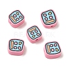 Phone Shape Polymer Clay Beads CLAY-Z003-01A-1