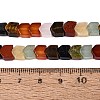 Natural & Synthetic Mixed Stone Beads Strands G-Q608-22-5