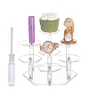Acrylic Toy Model Display Stand ODIS-WH0001-06A-7