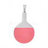 Printed 201 Stainless Steel Pendants STAS-T066-86M-2