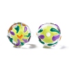 Transparent Acrylic Enamel Beads TACR-G040-01N-1