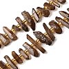 Natural Quartz Crystal Beads Strands G-F800-C17-1