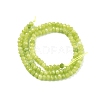 Dyed Natural Malaysia Jade Rondelle Beads Strands G-E316-2x4mm-41-2