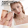 1Set Alloy Rhinestone Slide Beads FIND-SC0010-02-5