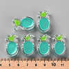 Transparent Enamel Acrylic Beads TACR-S155-002G-4