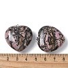 Natural Rhodonite Pendants G-A259-02P-06-3