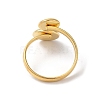 304 Stainless Steel Open Cuff Ring Findings X-STAS-E124-05E-G-3