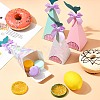 20Pcs 4 Colors Mermaid Tail Shape Candboard Box CON-CJ0001-22-5