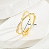 Elegant Zirconia Sparkle Ring for Women's Party Gift RX9028-4-1
