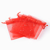 Rectangle Organza Bags with Glitter Sequins OP-UK0004-10x12-02-2