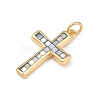 Brass Enamel Pendants KK-L255-07G-03-2