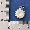 925 Sterling Silver Sunflower Charms LS-STER-K180-03S-3