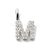 925 Sterling Silver with Cubic Zirconia Charms STER-Q004-01M-S-1