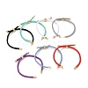 Adjustable Polyester Cord Bracelet Making MAK-C001-01-1