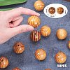 Round Wood Beads WOOD-PH0008-55A-2