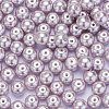 Eco-Friendly Dyed Glass Pearl Round Beads HY-BC0001-8mm-RB049-3