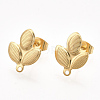 PVD Vacuum Plating 304 Stainless Steel Stud Earring Findings STAS-S079-68A-2