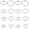 20Pcs 4 Styles 925 Sterling Silver Split Jump Rings STER-BBC0006-57-1