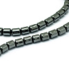 Non-Magnetic Synthetic Hematite Beaded Necklaces NJEW-E086-03-3