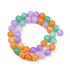 Natural Dyed White Jade Beads Strands G-NH0045-01B-3