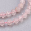 Natural Rose Quartz Beads Strands G-F568-069-3mm-3