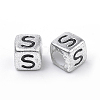 Plated Acrylic Beads X-PB43C9308-S-2