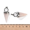 Natural & Synthetic Mixed Gemstone Pendants G-F777-06P-4