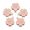 Alloy Enamel Pendants ENAM-S121-115M-1