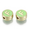 Alloy Enamel Beads LS-ENAM-S122-028F-NR-2