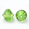 Transparent Acrylic Beads TACR-S146-8mm-13-1