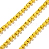 Iron Rhinestone Glass Cup Chain CH-U001-01W-2