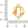 304 Stainless Steel Textured Links Connector Charms STAS-K302-02C-G-3