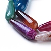 Natural Agate Beads Strands G-L542-A04-2