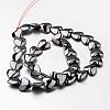 Non-magnetic Synthetic Hematite Bead Strands G-F300-22D-09-2