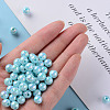 Opaque Acrylic Beads X-MACR-S370-D8mm-A07-5