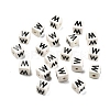 20Pcs Porcelain Beads PORC-FS0001-08W-1