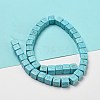 Dyed Synthetic Turquoise Beads Strands G-G075-B02-01-3