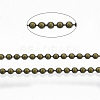 Brass Ball Chains X-CHC-S008-003G-AB-2