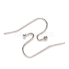 304 Stainless Steel Earring Hooks STAS-S111-005-1