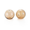 Transparent Handmade Blown Glass Globe Beads GLAA-T012-40B-01-2