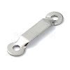 Non-Tarnish 201 Stainless Steel Connector Charms STAS-C097-49P-2